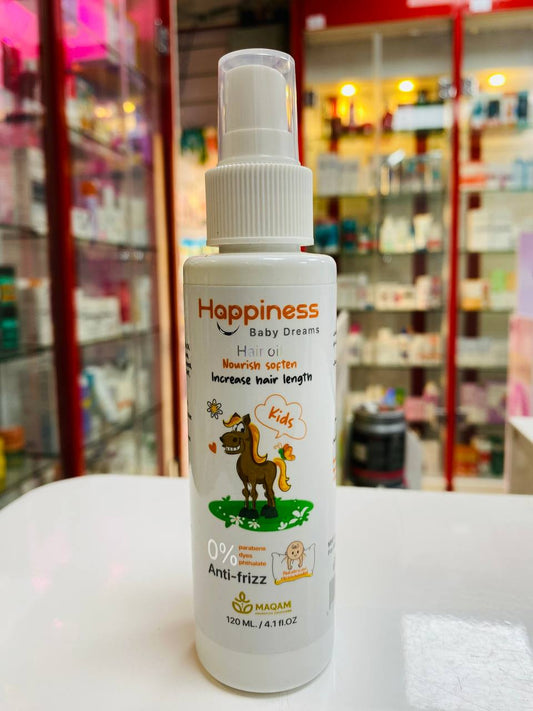 HAPPINESS BABY HAIR OIL 120ML