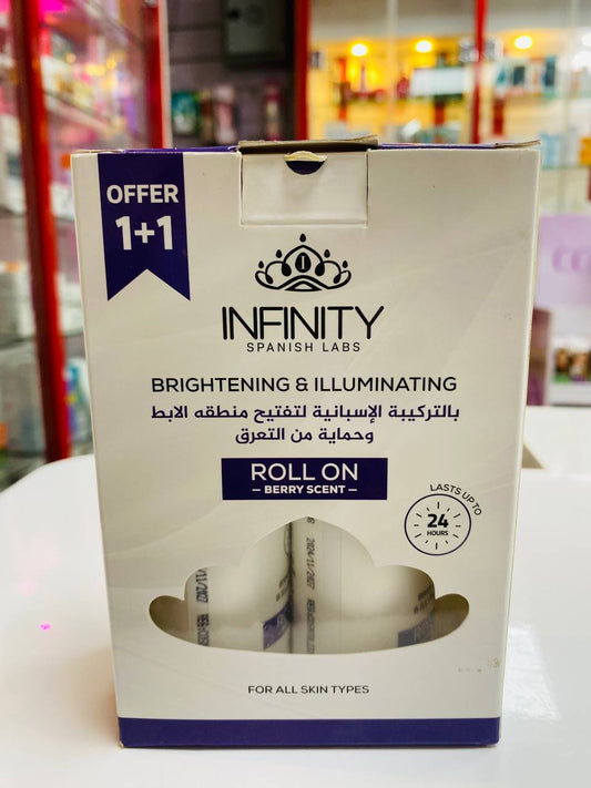 INFINITY ROLL-ON Berry SCENT (1+1)80ML OFFER