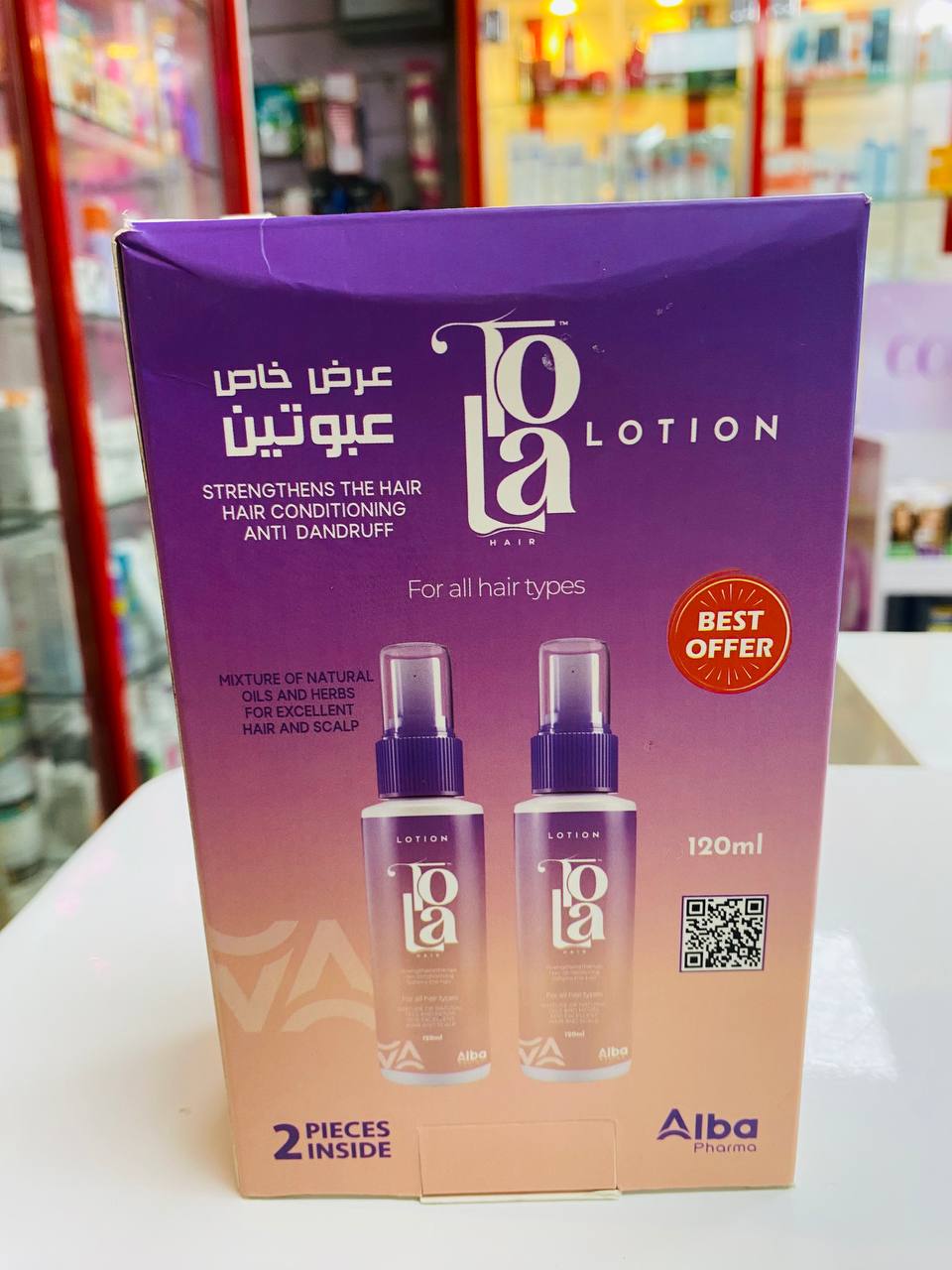 TOLA HAIR LOTION OFFER 1+1