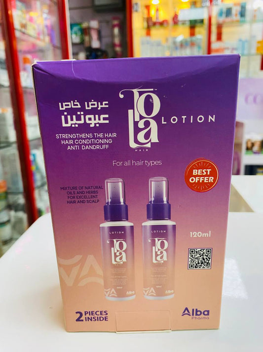 TOLA HAIR LOTION OFFER 1+1