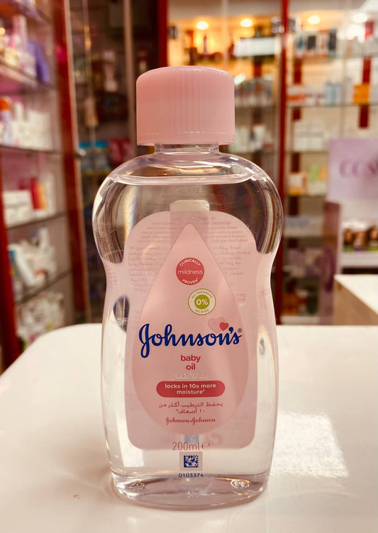 JOHNSON BABY OIL 200ML