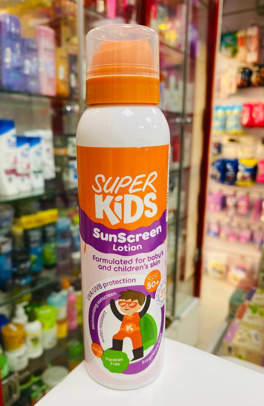 SUPER KIDS SUNSCREEN LOTION 200ML