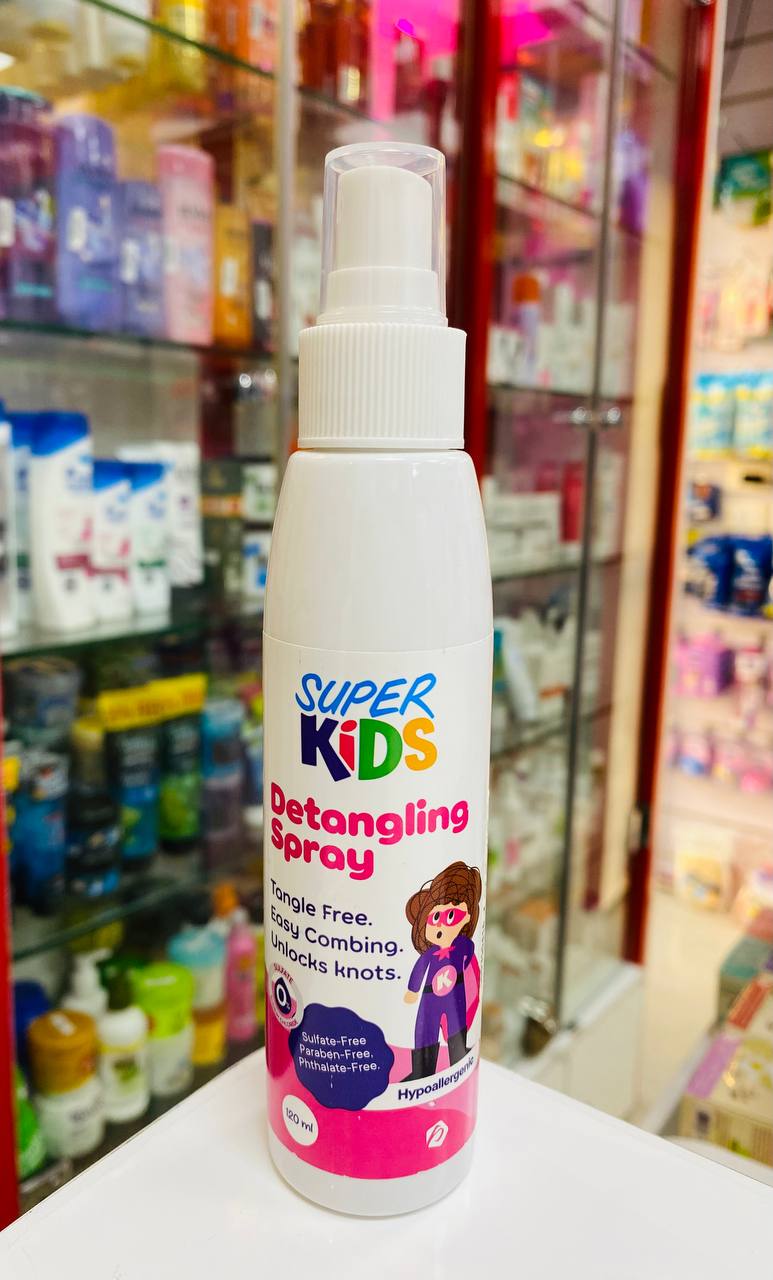 super kids detangeling spray 120ml