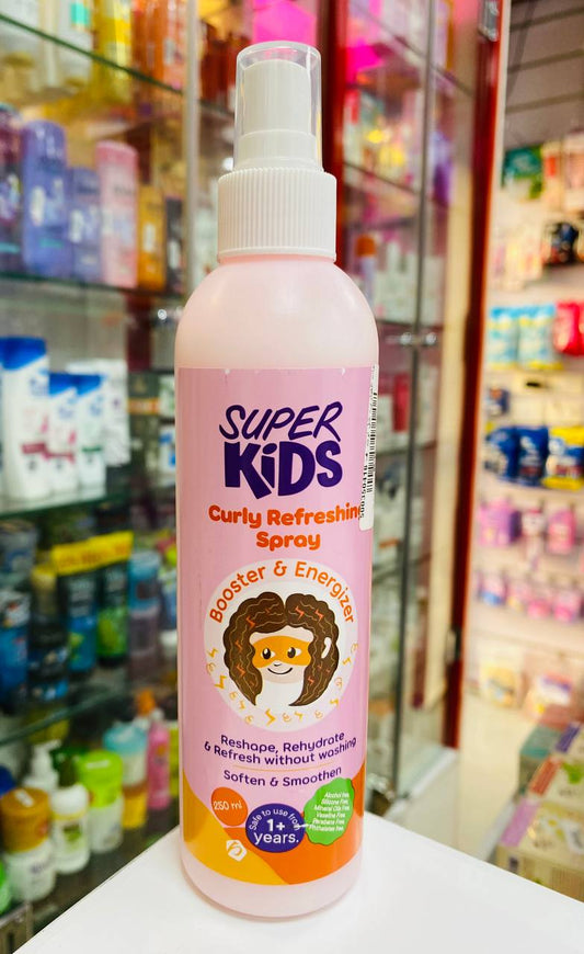 SUPER KIDS CURLY REFRESHING SPRAY 250ML