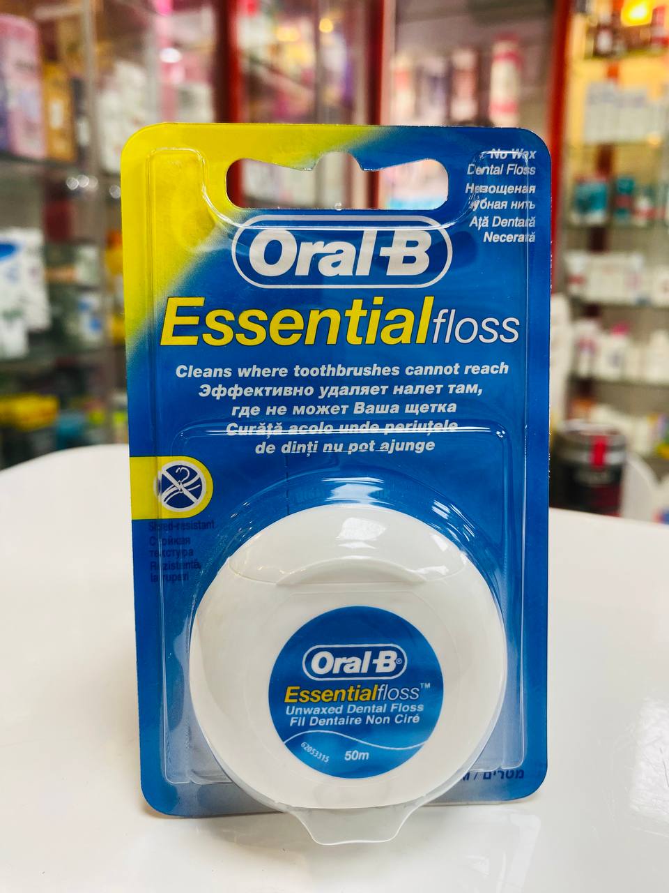 ORAL-B ESSENTIAL FLOSS UNWAXED