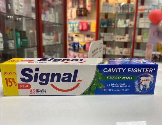 SIGNAL CAVITY FIGHTER FRESH MINT 120ML OFFER