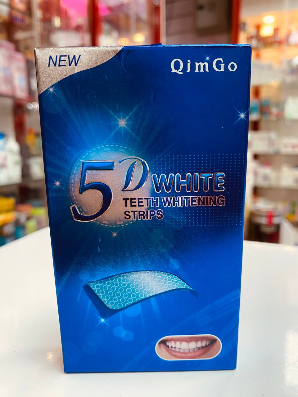 5d white teeth whitening strips 10pcs