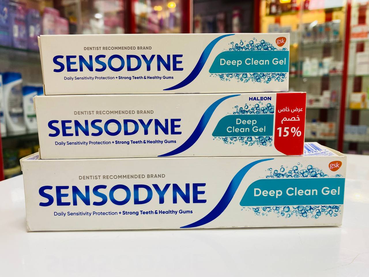 SENSODYNE TOOTHPASTE DEEP CLEAN GEL