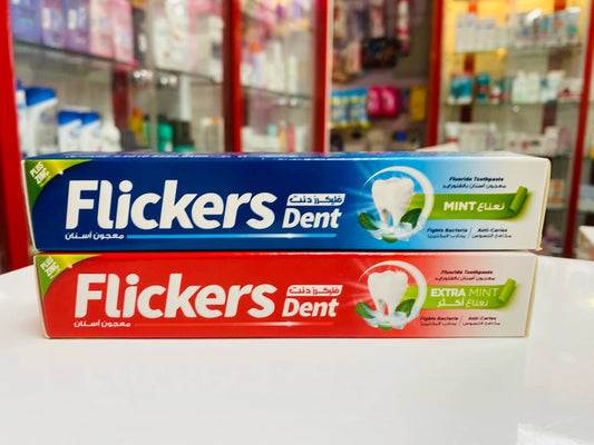 flickers dent toothpaste mint 50ml